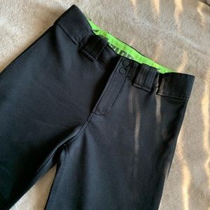 Black Mizuno Softball Pants Size Small